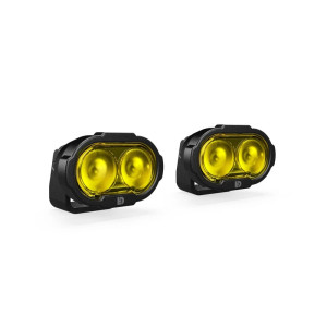 Kit d'éclairage universel DL2 lentille jaune avec câblage standard