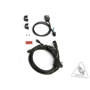 Kit d'éclairage universel DL9 lentille transparente avec câblage Premium