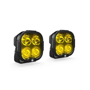 Kit d'éclairage universel DL4 lentille jaune avec câblage standard