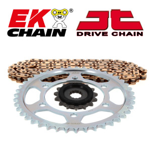 Kit chaîne EK/JT 525SRX2 15/38-100 - couronne standard