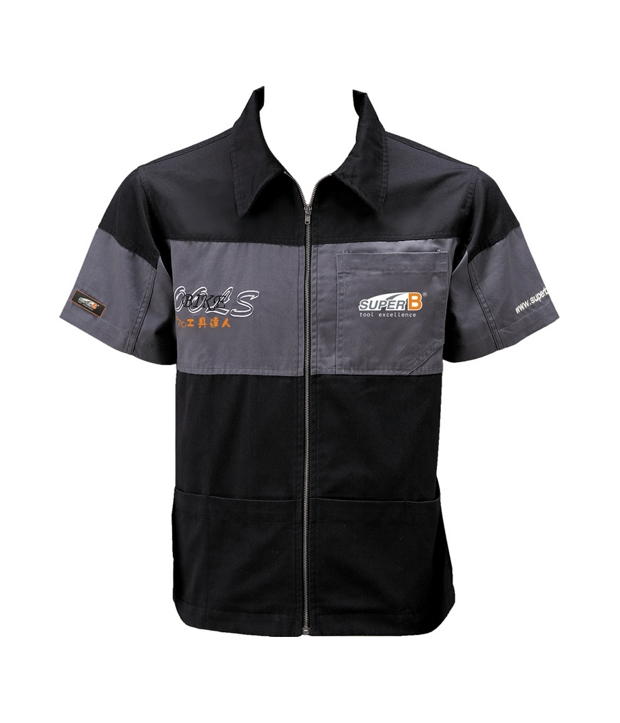 T-shirt de mécanicien officiel SUPER B. Taille L 