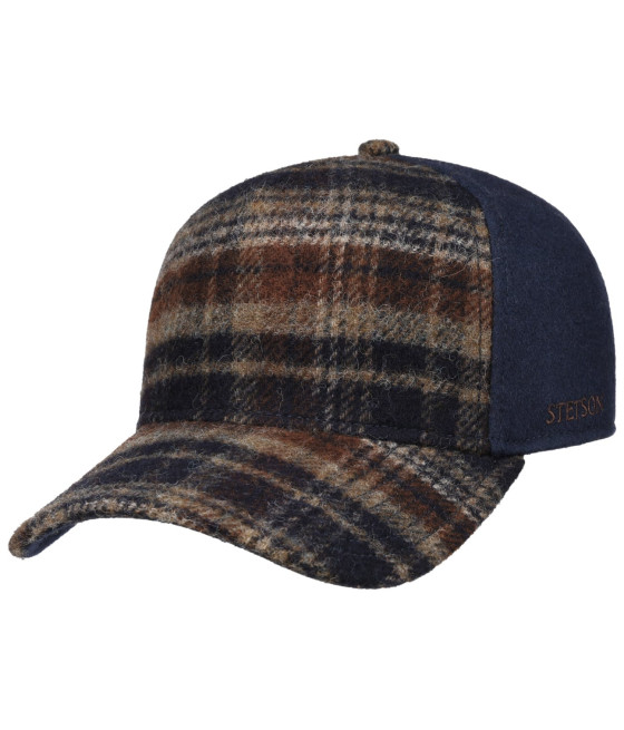 Stetson Casquette Trucker Wool Check