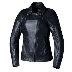 Veste RST Ripley2 cuir CE femme - Noir 