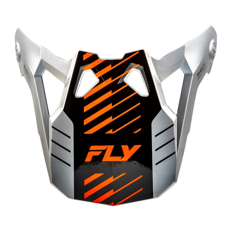 Visière FLY RACING Formula CP Slice - gris/orange/noir 