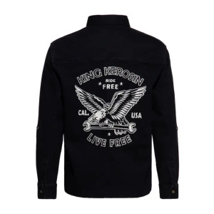 Chemise Ride Free Live Free King Kerosin