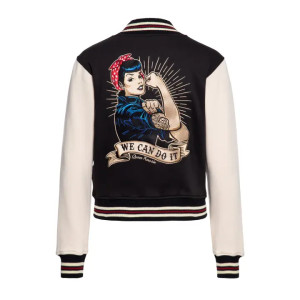 Veste universitaire We Can Do It QUEEN Kerosin