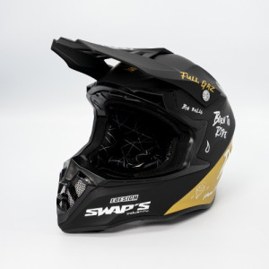 Casque Cross Full Gaz S828 Faster swap's