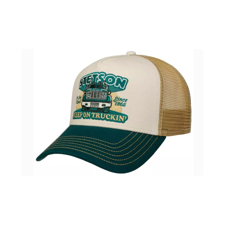 Casquette Stetson Trucker Cap Keep on Trucking