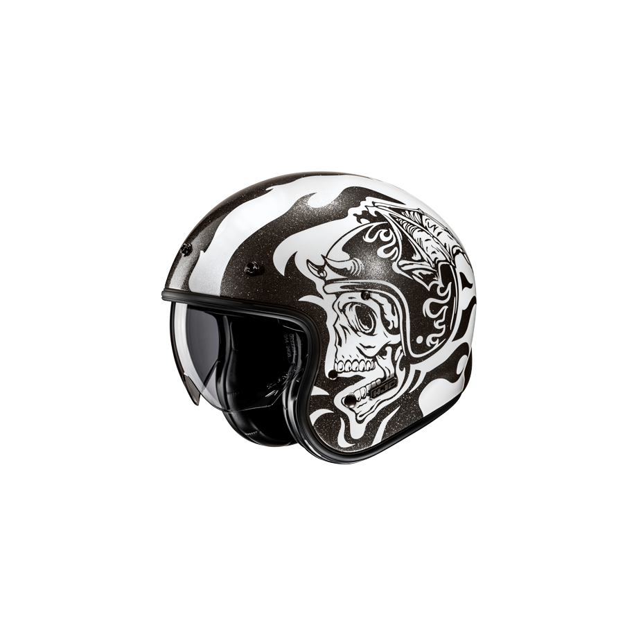 Casque Jet HJC V31 flame