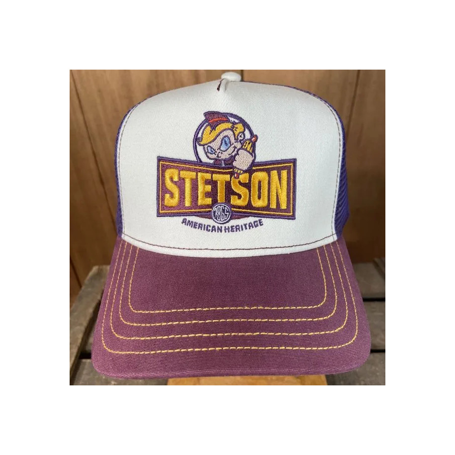 Casquette trucker garage Stetson