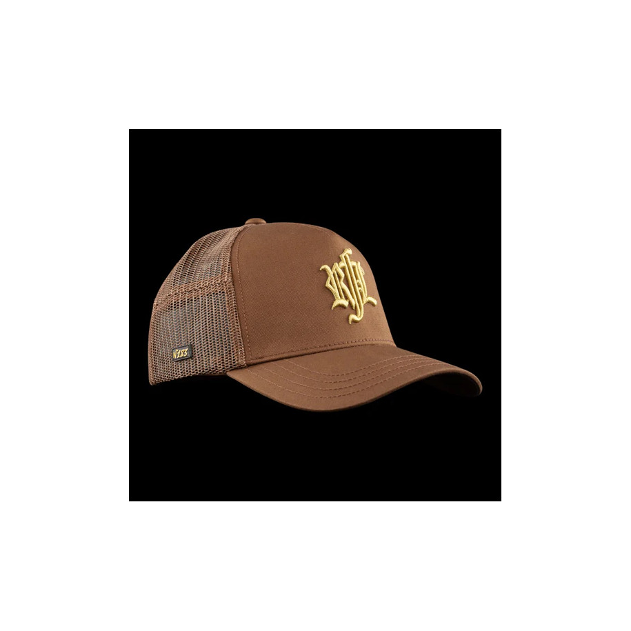 CASQUETTE ROCK’NFREELIFE GOLD & BROWN
