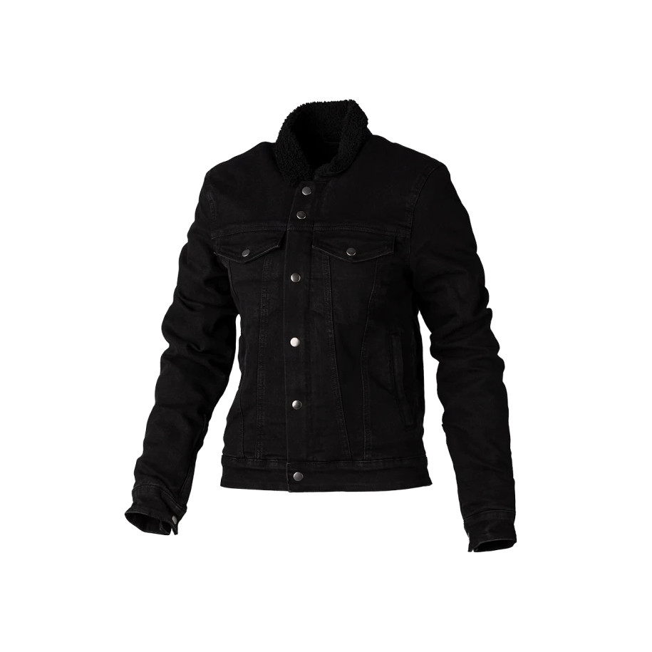 Veste Sherpa Denim Femme