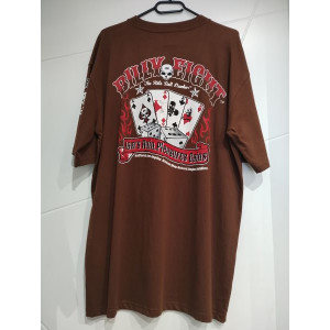 t-shirt billy eight brun