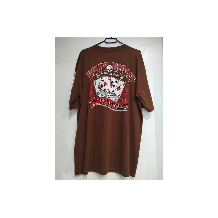 t-shirt billy eight brun