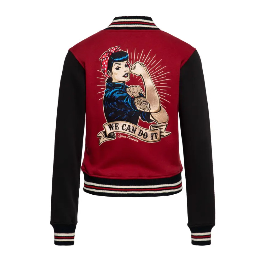Veste universitaire We Can Do It QUEEN Kerosin