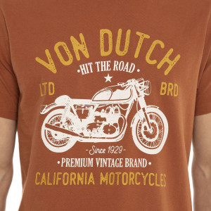 TEE SHIRT VON DUTCH JERSEY PRINT
