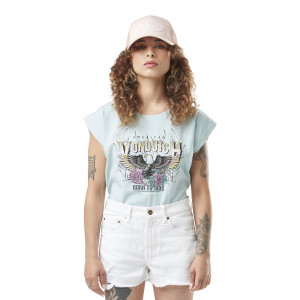 VON DUTCH TEE SHIRT FEMME MC PRINT