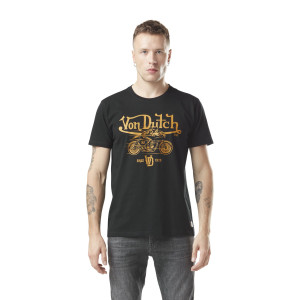 T-SHIRT VON DUTCH Col rond et print