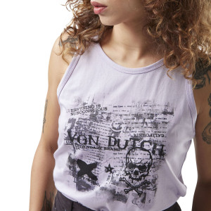 VON DUTCH Débardeur Femme Ajouré 
 Dos