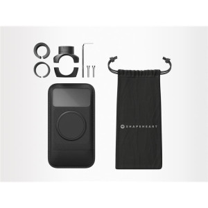 Support Smartphone magnétique Pro Vissé au Guidon avec pochette Xl