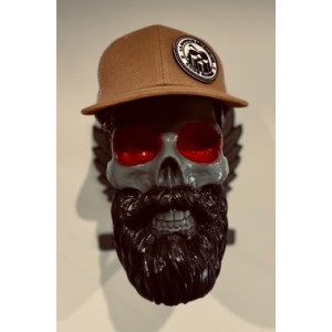Casquette Code Barbe Beige