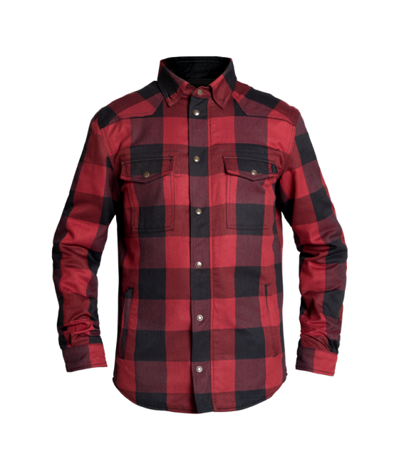 Chemise Motoshirt Rouge John Doe