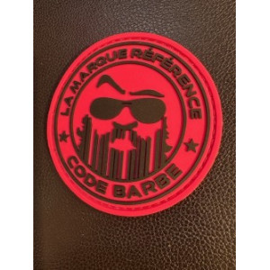 Écusson Interchangeable Code Barbe | Personnalisez Votre Casquette & Bob Rouge