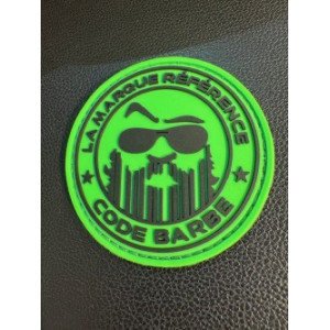 Écusson Interchangeable Code Barbe Vert: Révélez Votre Style sur Casquette et Bob