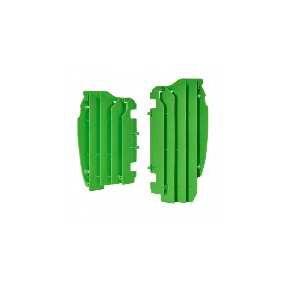 Cache radiateur POLISPORT vert Kawasaki KX450F
