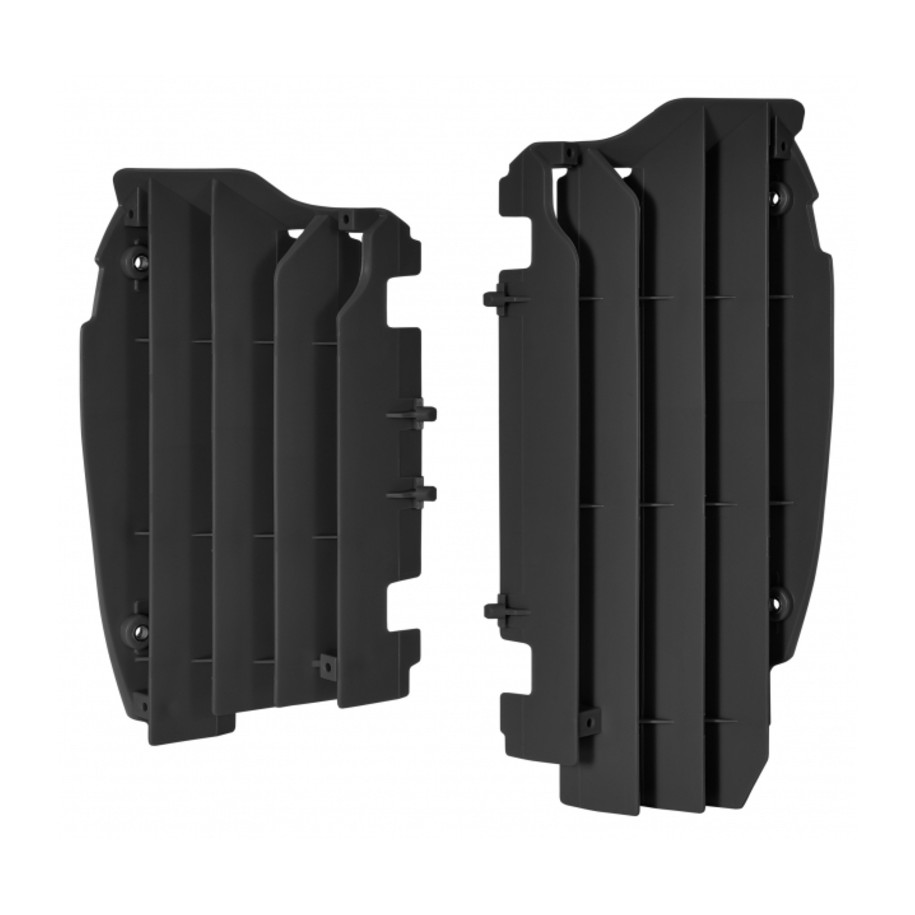 Cache radiateur POLISPORT noir Kawasaki KX450F