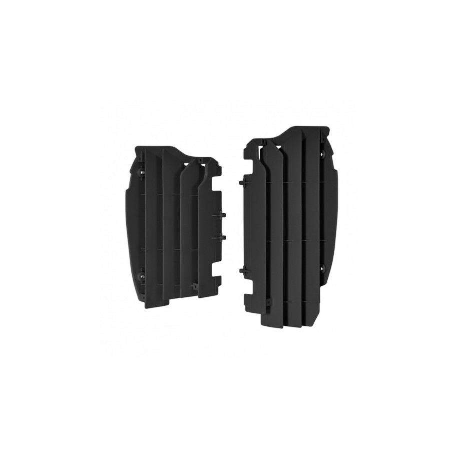 Cache radiateur POLISPORT noir Kawasaki KX250F