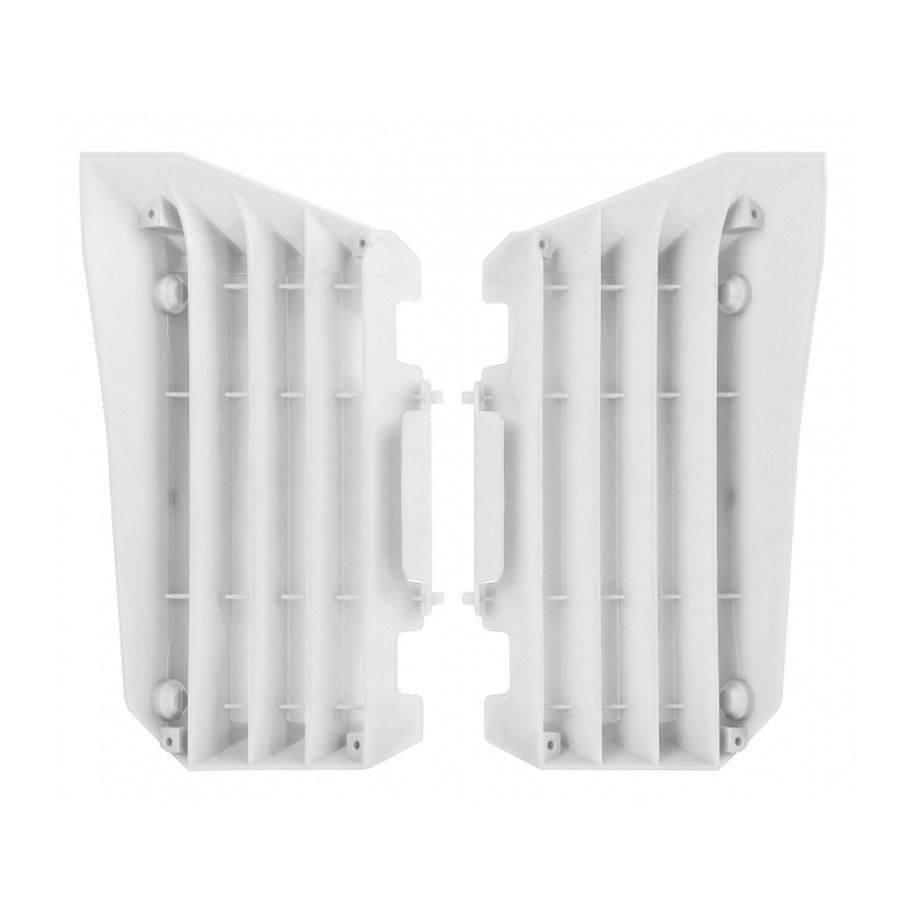 Cache radiateur POLISPORT blanc Yamaha YZ250F/YZ450F