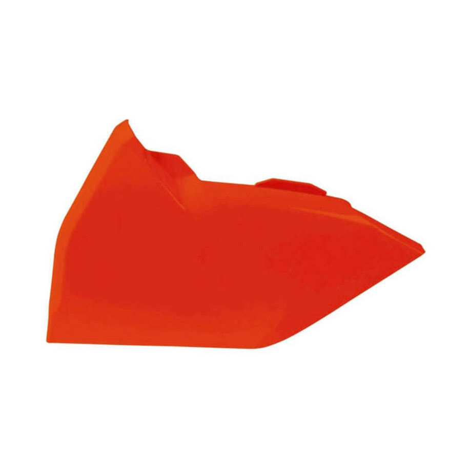 Cache boîte à air gauche RACETECH gauche orange fluo KTM