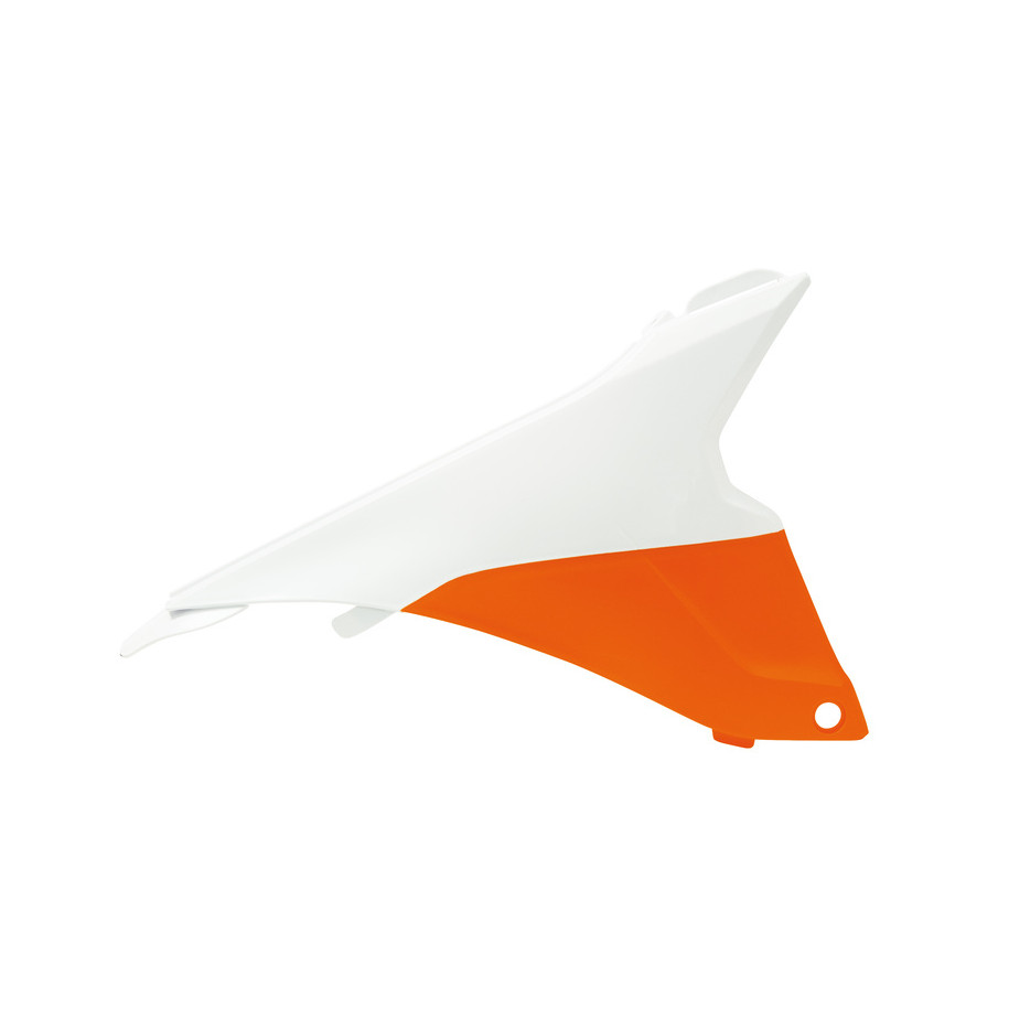 Cache boite à air gauche RACETECH couleur origine 2015 KTM SX/SX-F