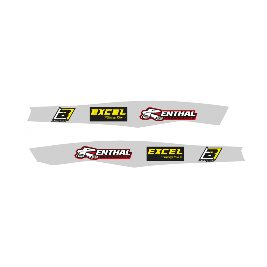 Stickers de bras oscillant BLACKBIRD - KTM SX/SX-F