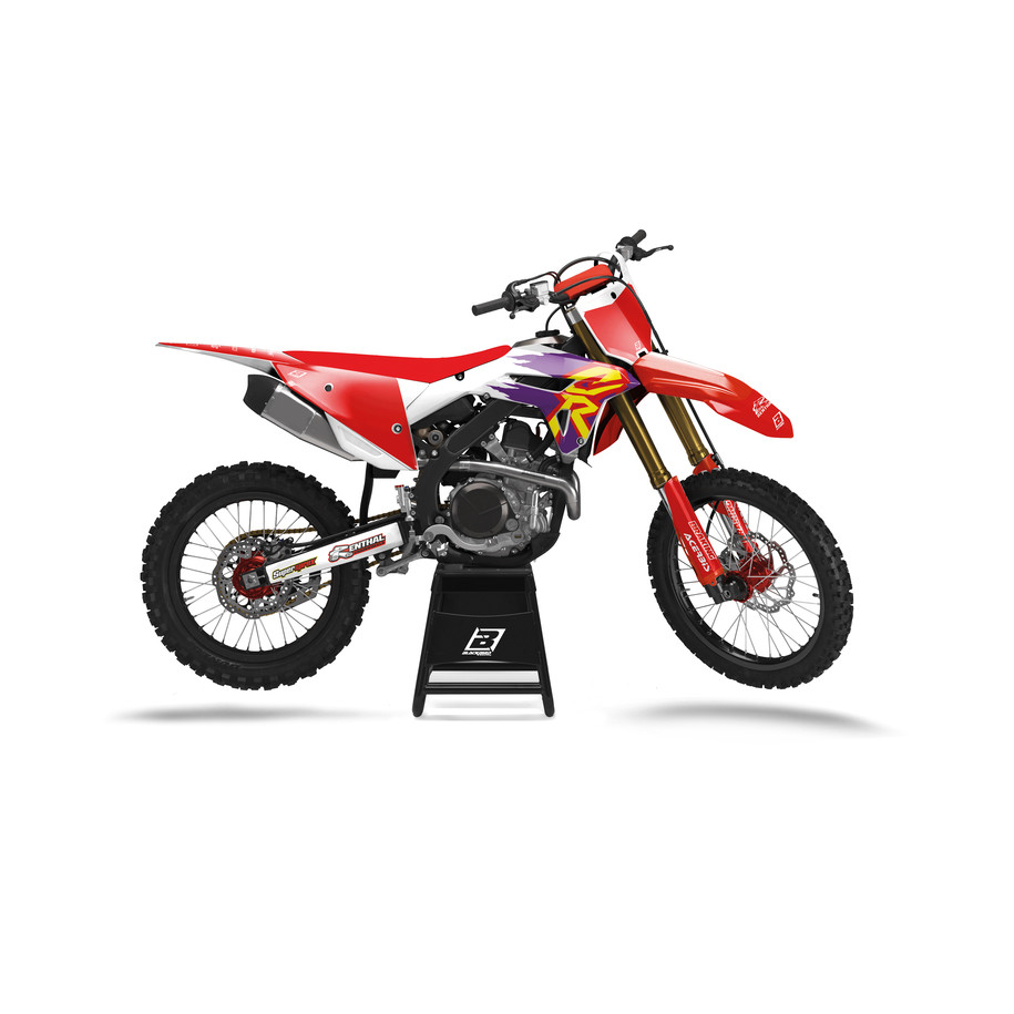 Kit déco BLACKBIRD Retro - Honda CR125/250