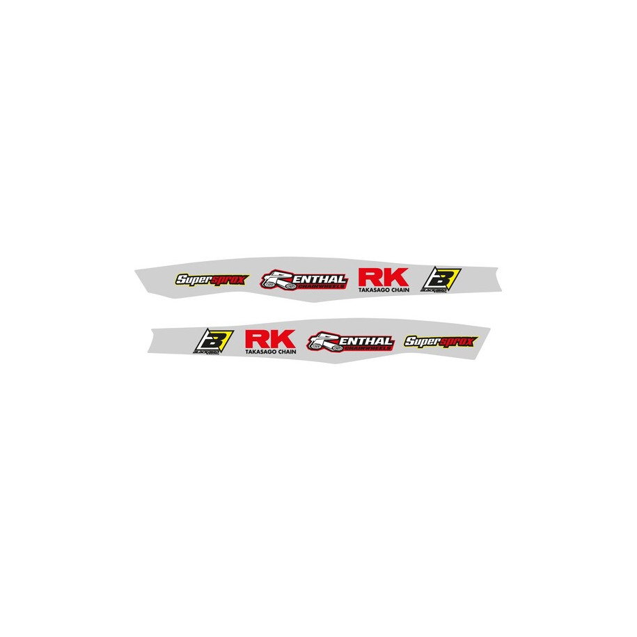 Stickers de bras oscillant BLACKBIRD - Husqvarna TC/FC