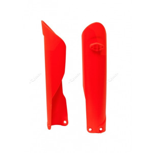 Protections de fourche RACETECH - orange fluo
