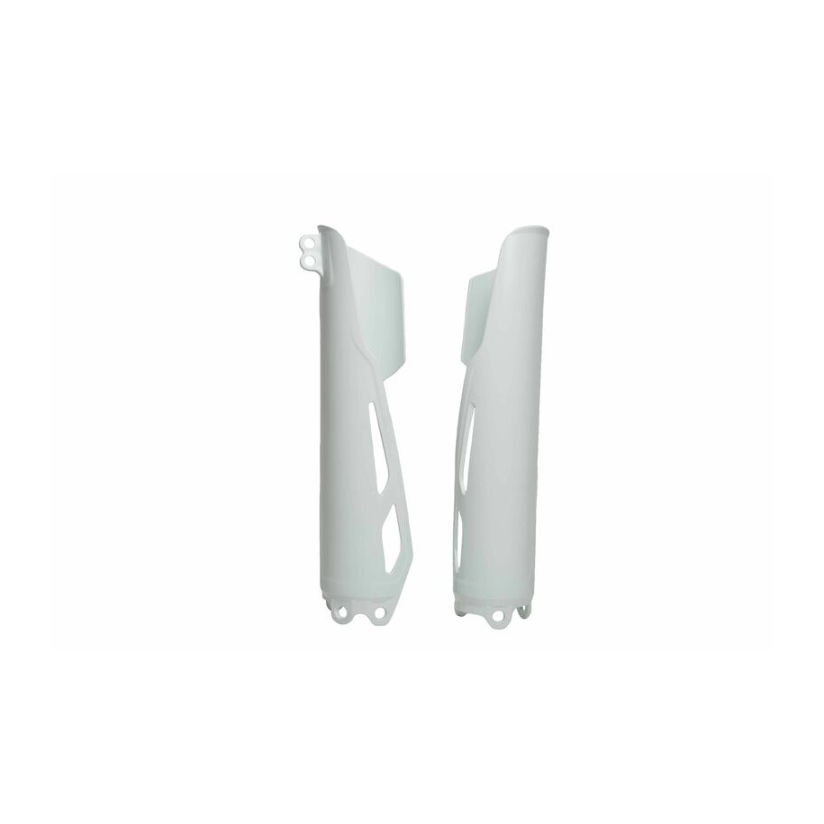 Protections de fourche RACETECH - blanc