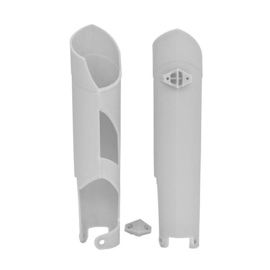 Protections de fourche RACETECH - blanc