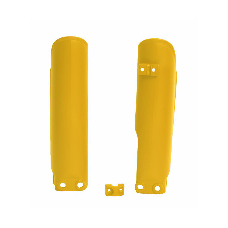Protections de fourche RACETECH - jaune
