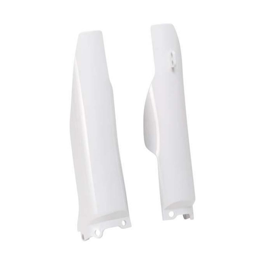 Protections de fourche RACETECH - blanc