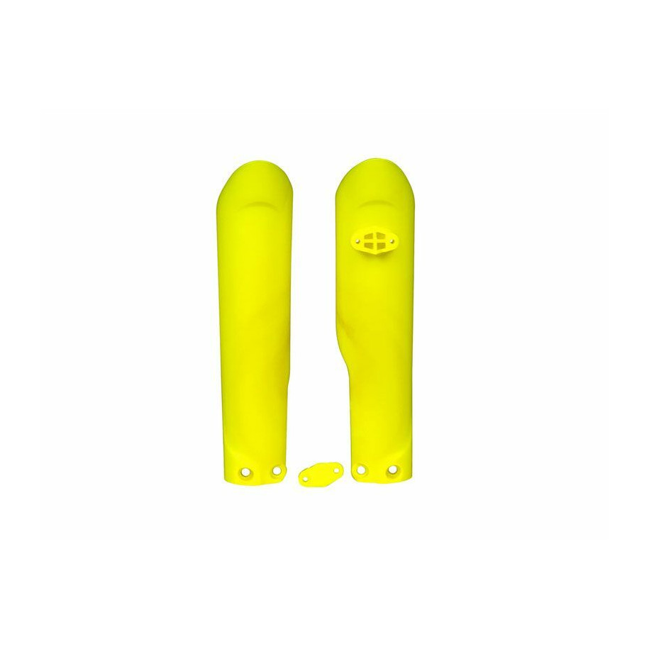 Protections de fourche RACETECH - jaune