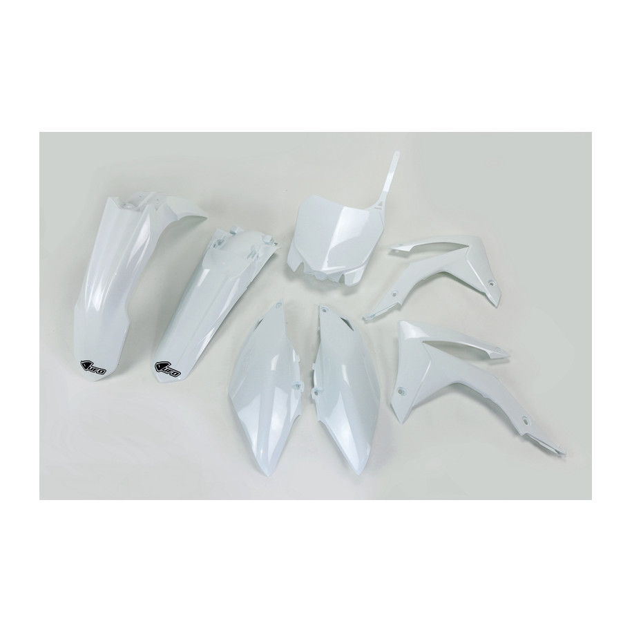 Kit plastique UFO blanc Honda CRF250R/CRF450R