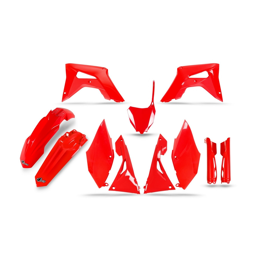 Kit plastiques UFO rouge - Honda