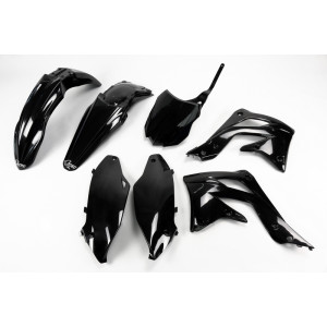 Kit plastique UFO noir Kawasaki KX450F