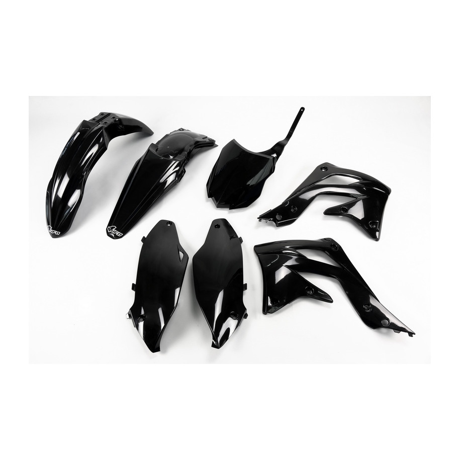 Kit plastique UFO noir Kawasaki KX450F