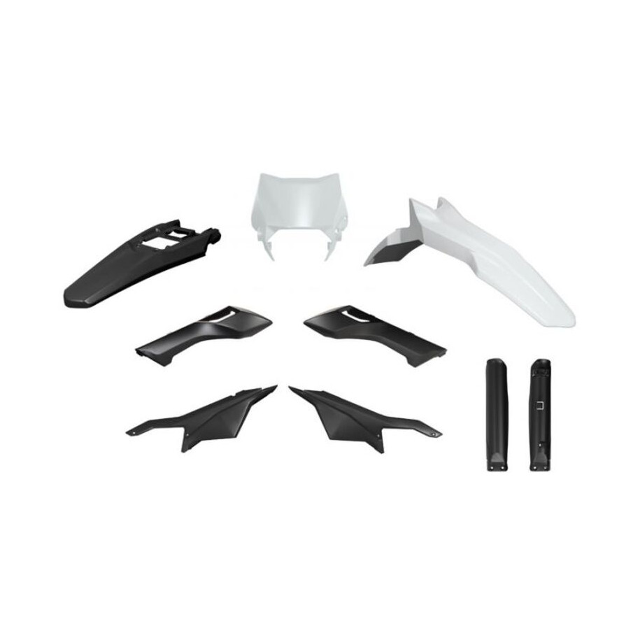 Kit plastique RACETECH - couleur origine 6 pièces