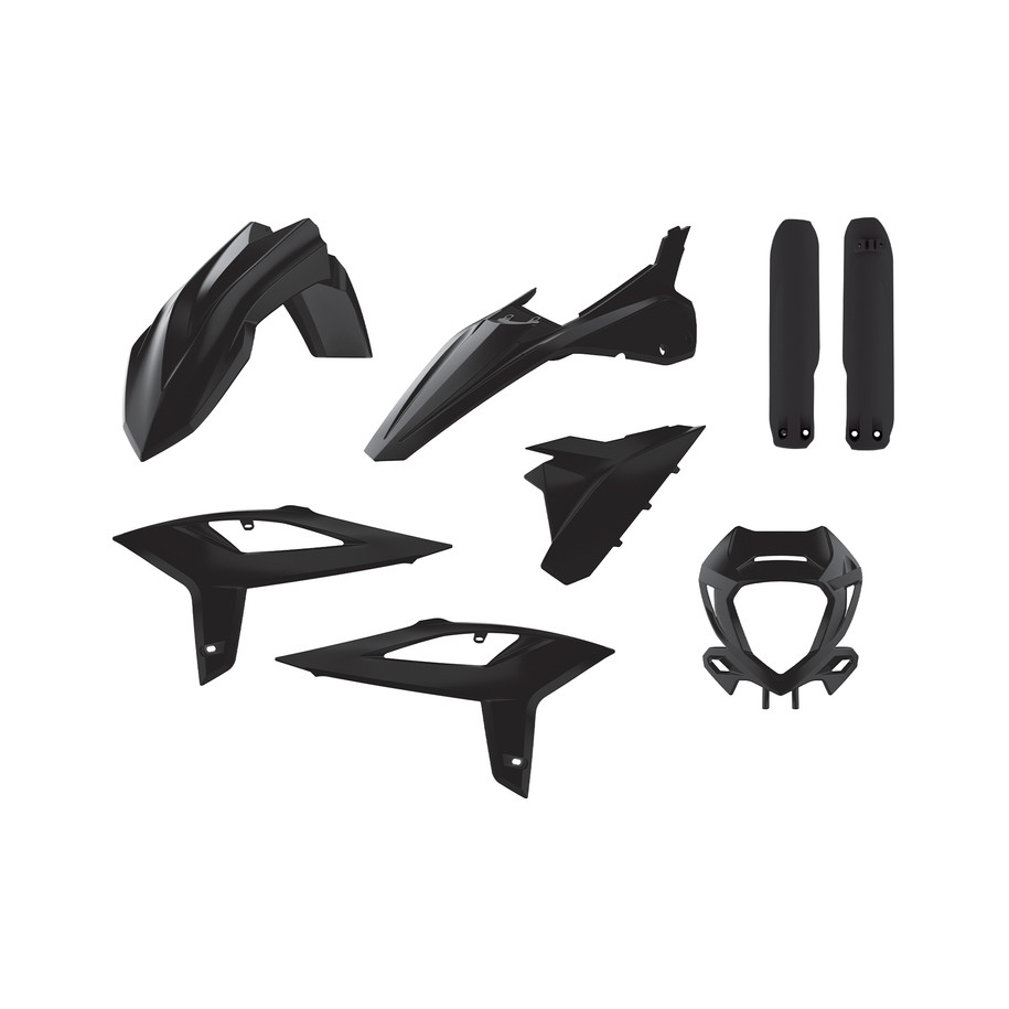 Kit plastique POLISPORT noir