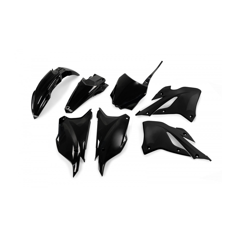 Kit plastiques UFO - noir Kawasaki KX85